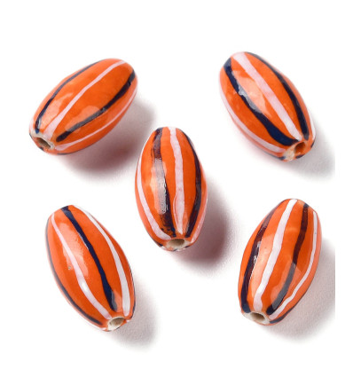 Perles tubes à broder 12mm