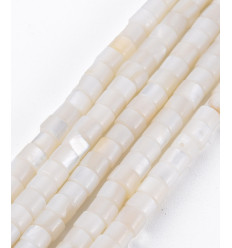2mm - Chapelet perles de culture naturelles