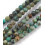 3mm - Chapelet pierre - turquoise