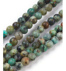 3mm - Chapelet pierre - turquoise