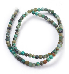 3mm - Chapelet pierre - turquoise