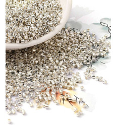 Perles tubes à broder 12mm