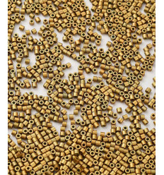 Perles tubes à broder 12mm