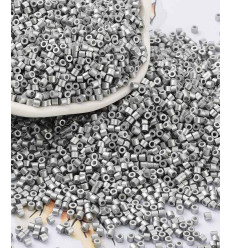 Perles tubes à broder 12mm
