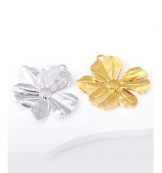 Fleur 3D - pendentif (1pc)