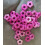 pendentif petite fleur en acétate