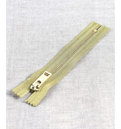 30 cm - zip non séparable lurex