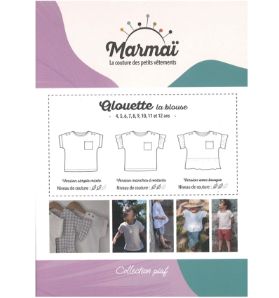 Patron blouse Cicadella