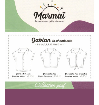 Patron blouse Cicadella