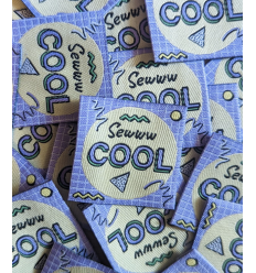 Douces Mailles - Étiquette tissée à coudre