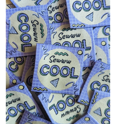 Douces Mailles - Étiquette tissée à coudre