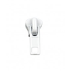 15 cm - zip non séparable lurex