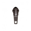 15 cm - zip non séparable lurex