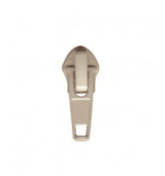 15 cm - zip non séparable lurex