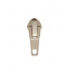 15 cm - zip non séparable lurex