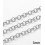 3mm - Anneaux brisé rond - acier inoxydable (10pcs)