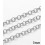 Anneaux brisé 4x0,7mm d'épaisseur plaqué or 10 microns