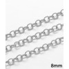 Anneaux brisé 4x0,7mm d'épaisseur plaqué or 10 microns