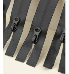 15 cm - zip non séparable lurex