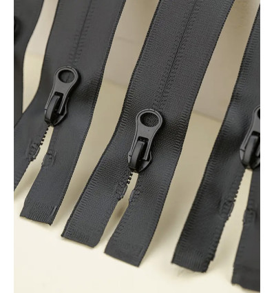 15 cm - zip non séparable lurex