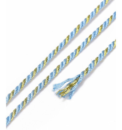 Fil de jade lurex multicolors