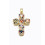 Pendentif pastille inoxydable poinçonnée