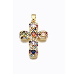 Pendentif pastille inoxydable poinçonnée