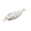 Pendentif pastille inoxydable poinçonnée