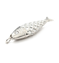 Pendentif pastille inoxydable poinçonnée