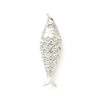 Pendentif pastille inoxydable poinçonnée
