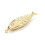 Pendentif pastille inoxydable poinçonnée