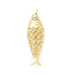 Pendentif poisson pêché