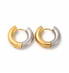 créole mini inoxydable épaisse 14mm (2pcs)
