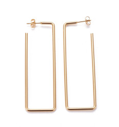 Créole inoxydable épaisse 30mm (2pcs)