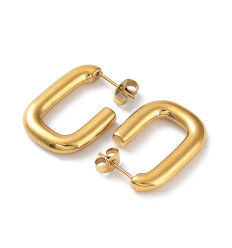 créole mini inoxydable épaisse 14mm (2pcs)