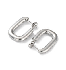 créole mini inoxydable épaisse 14mm (2pcs)