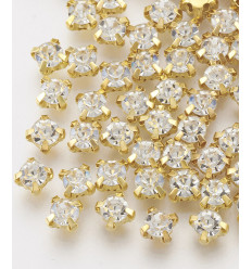 3mm - Strass à coudre