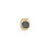 Pendentif pastille inoxydable poinçonnée