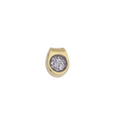 Intercalaire pendentif rond