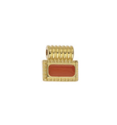Pendentif pastille inoxydable poinçonnée