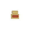 Pendentif pastille inoxydable poinçonnée
