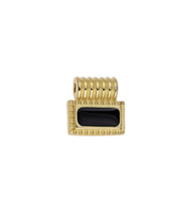 Pendentif pastille inoxydable poinçonnée