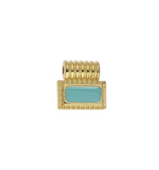 Pendentif pastille inoxydable poinçonnée