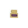 Pendentif pastille inoxydable poinçonnée