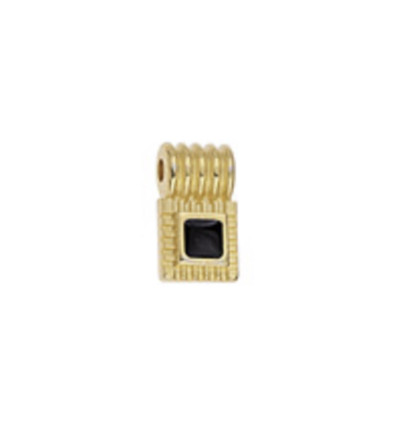 Intercalaire pendentif carré