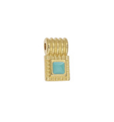 Intercalaire pendentif carré