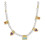 Pendentif pastille inoxydable poinçonnée