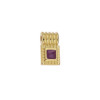 Pendentif pastille inoxydable poinçonnée