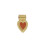 Intercalaire pendentif coeur