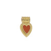 Pendentif pastille inoxydable poinçonnée